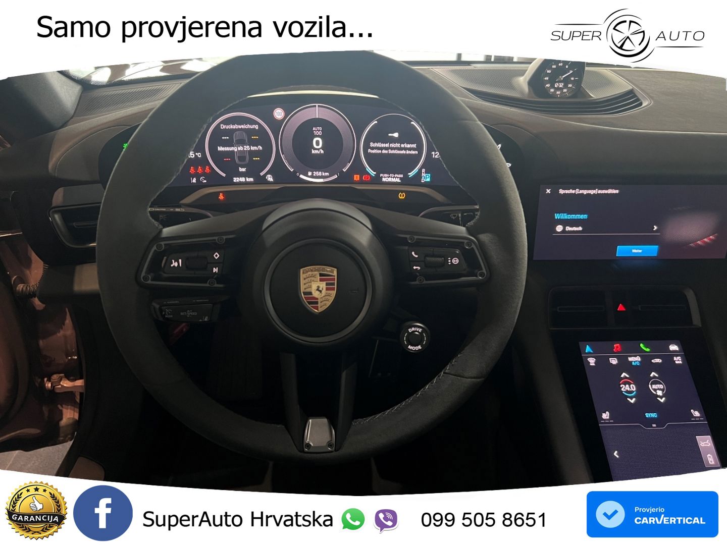 Porsche Taycan 4S 105 kWh (598 KS)