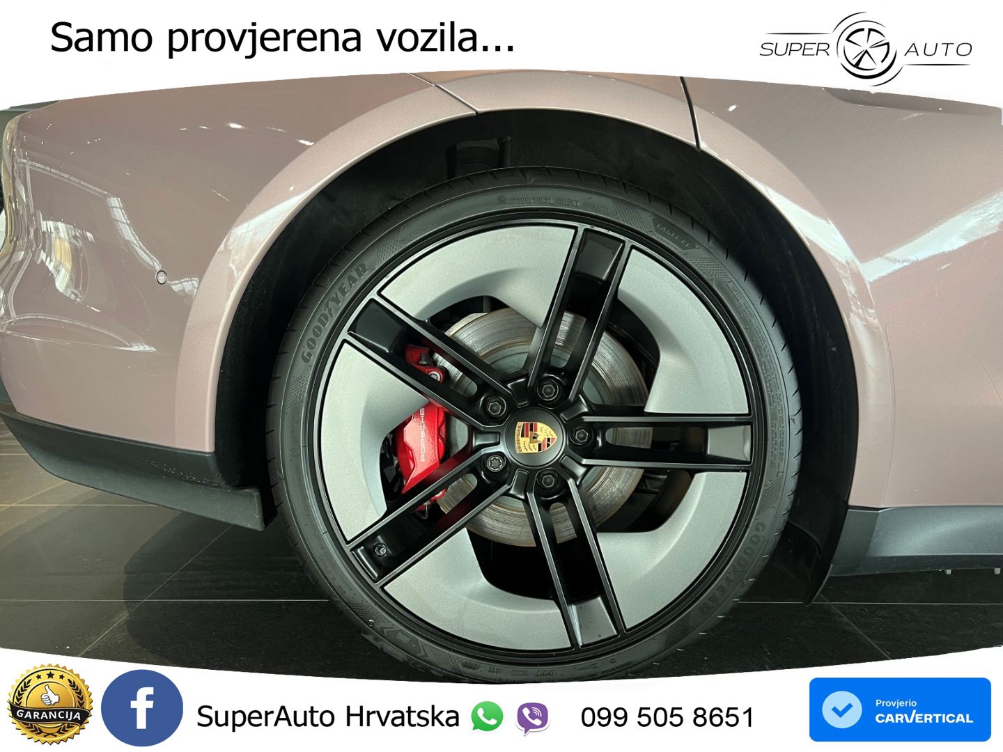 Porsche Taycan 4S 105 kWh (598 KS)