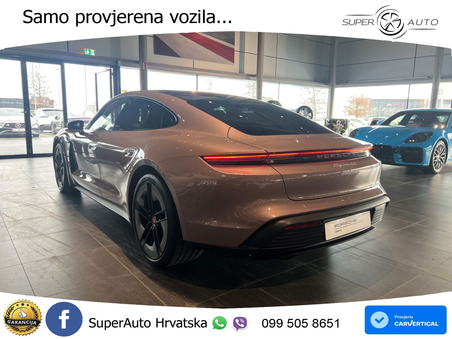 Porsche Taycan 4S 105 kWh (598 KS)