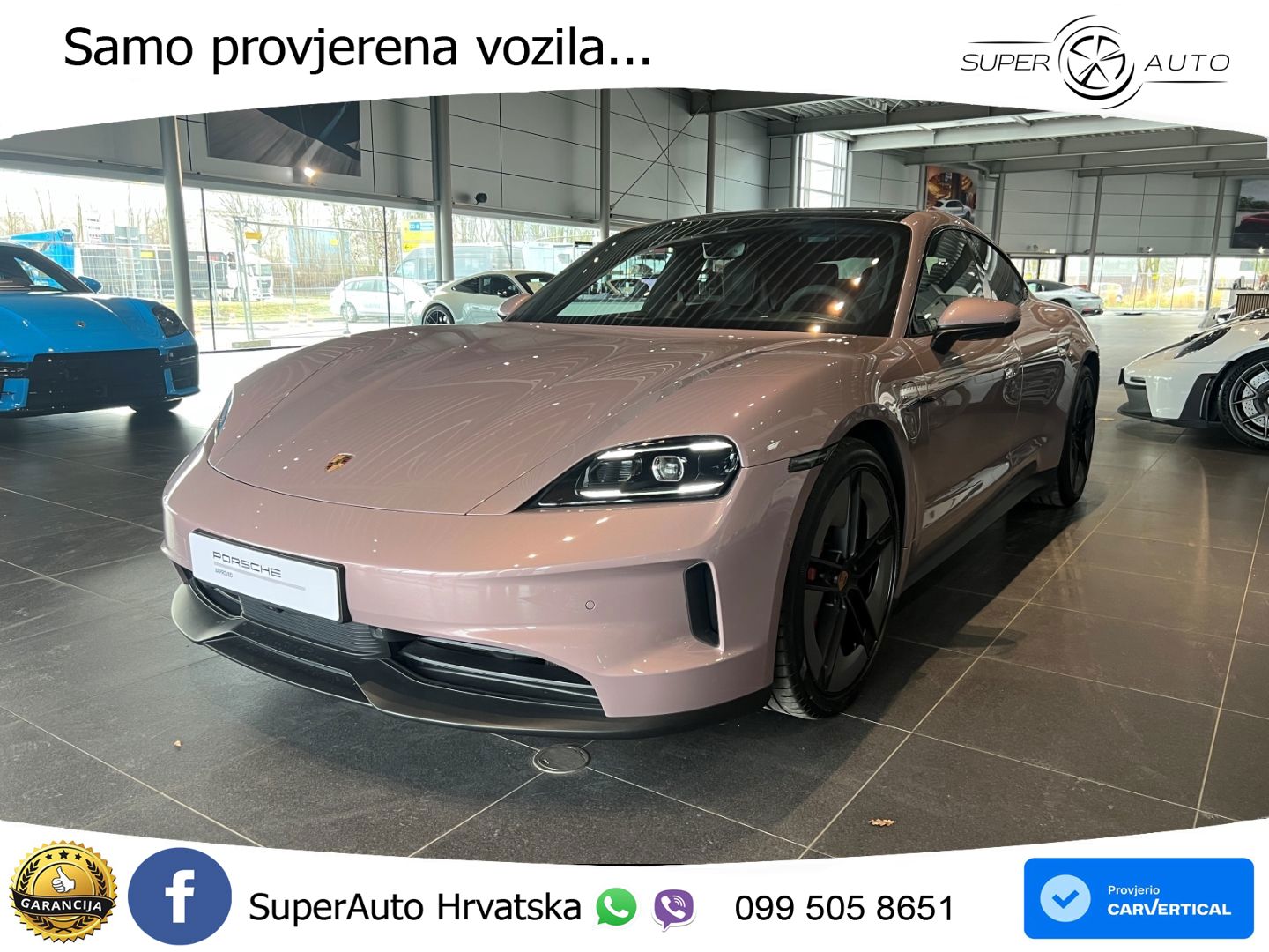 Porsche Taycan 4S 105 kWh (598 KS)