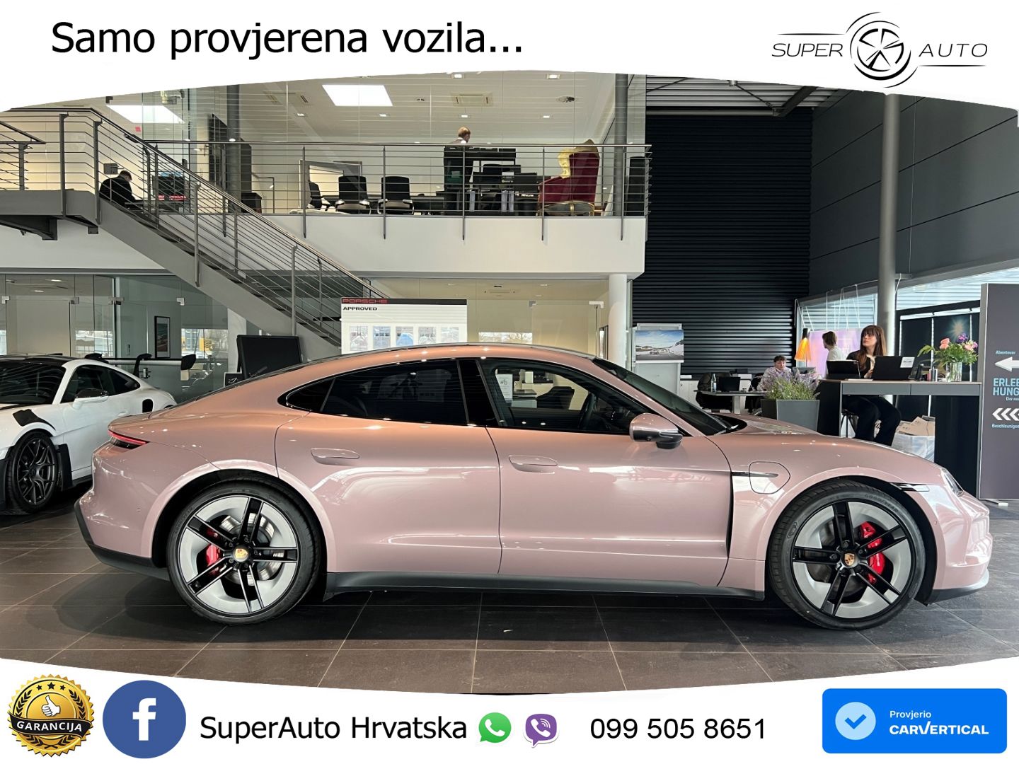 Porsche Taycan 4S 105 kWh (598 KS)