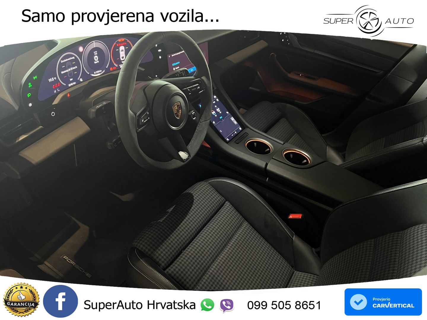 Porsche Taycan 4S 105 kWh (598 KS)