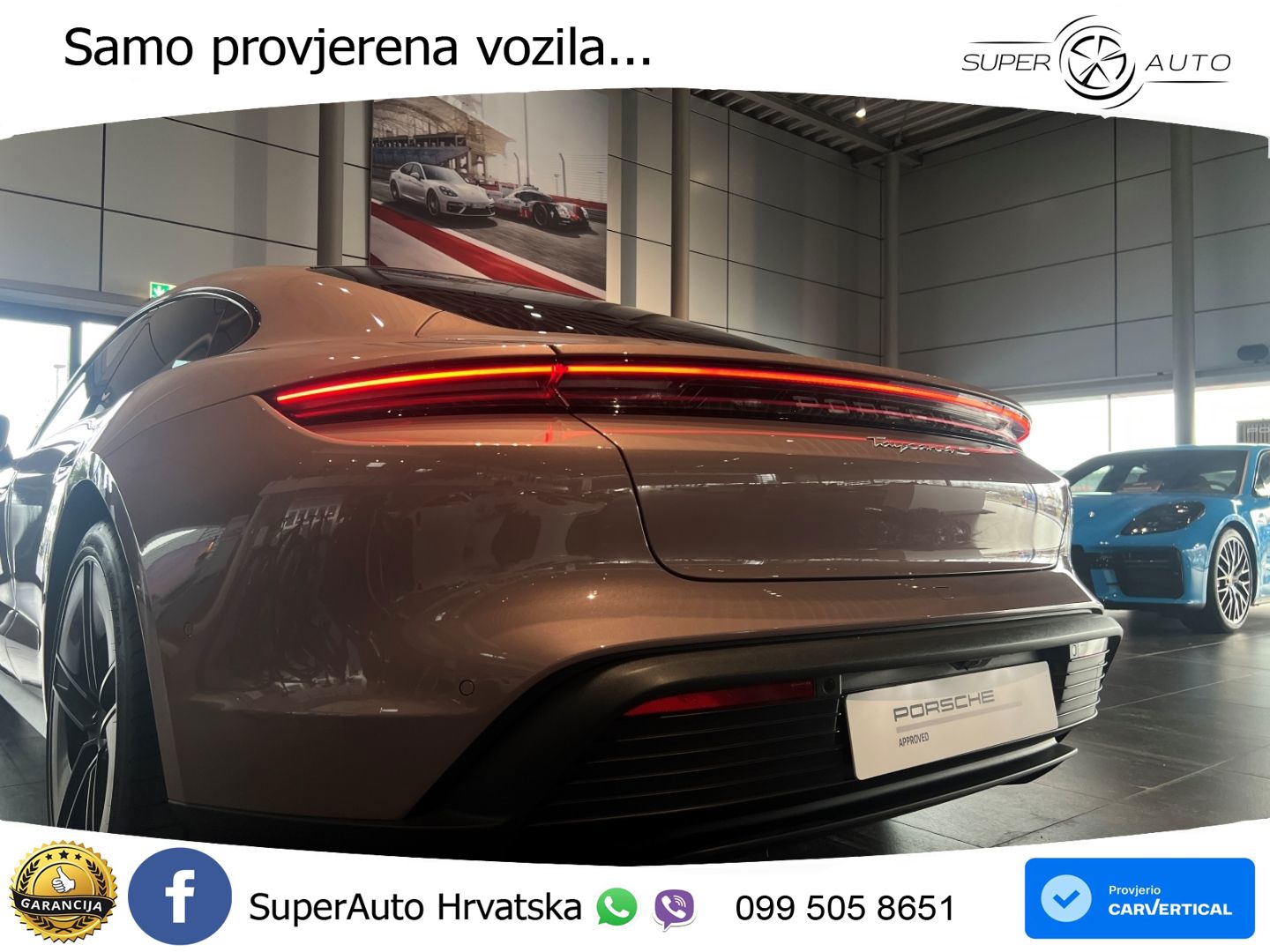 Porsche Taycan 4S 105 kWh (598 KS)