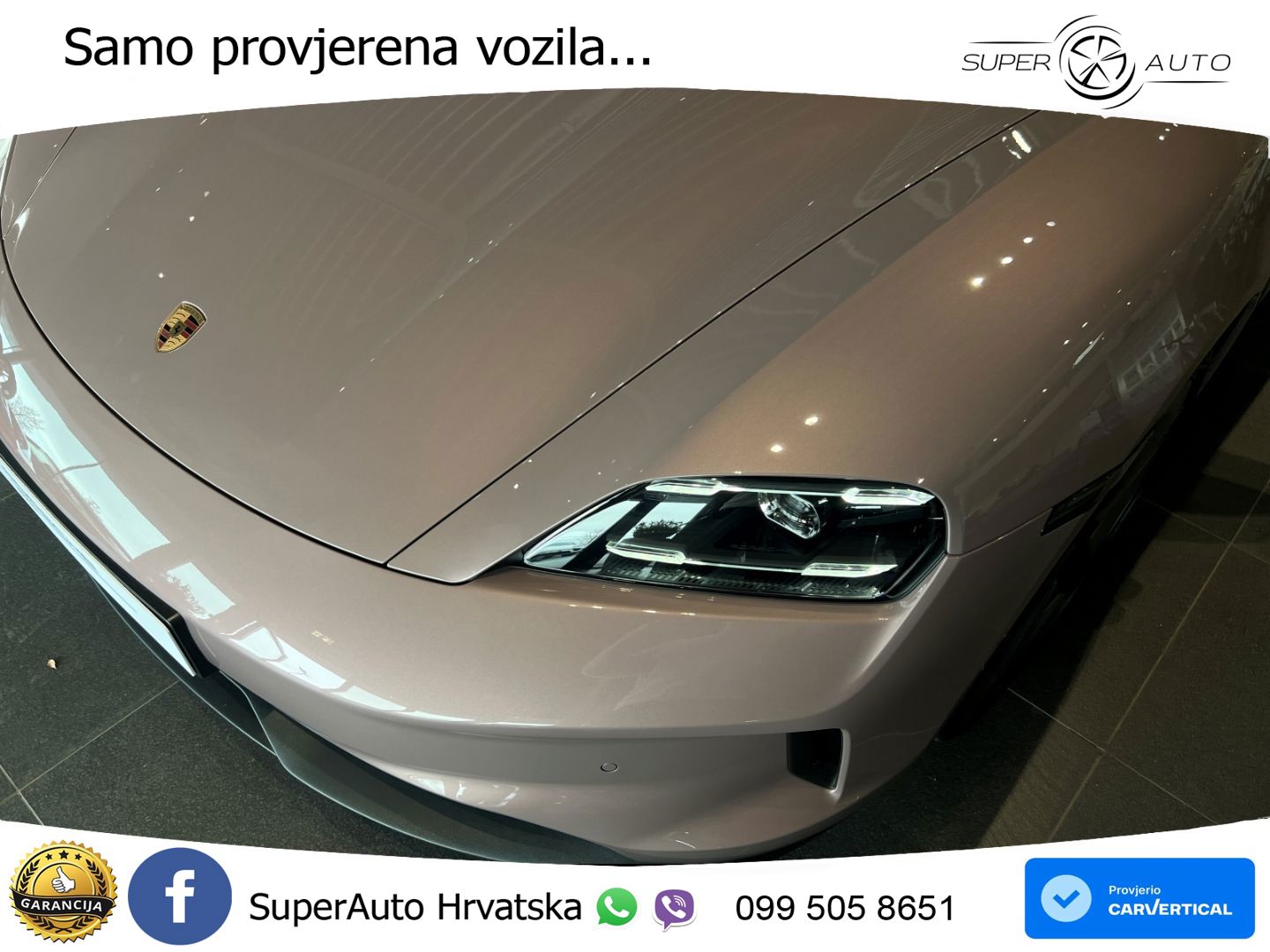 Porsche Taycan 4S 105 kWh (598 KS)