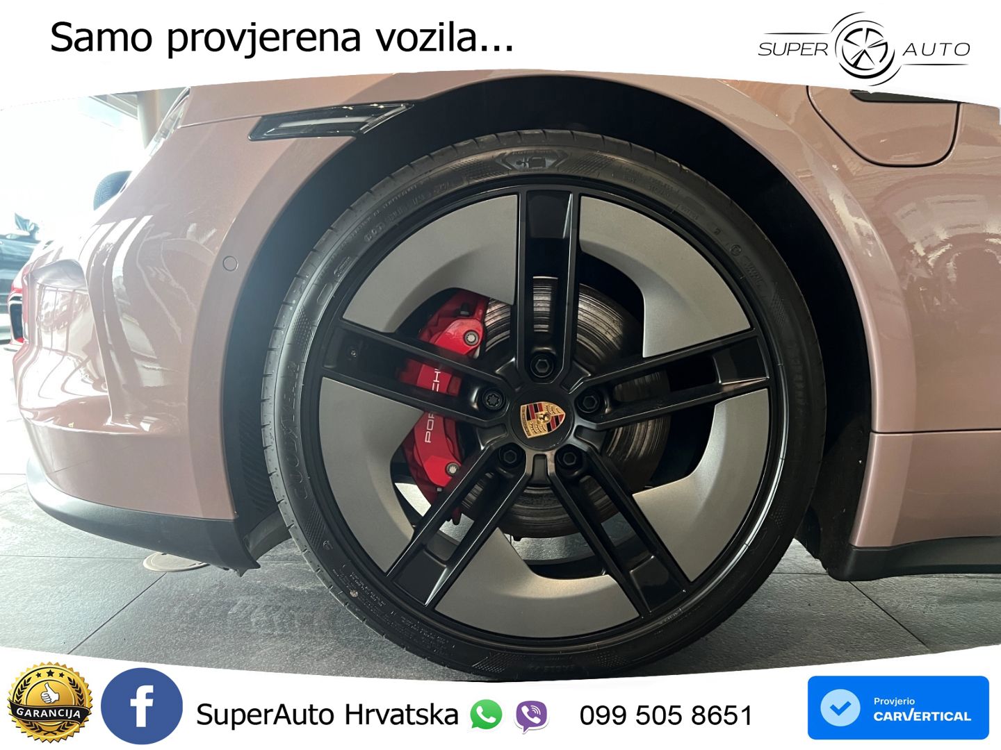 Porsche Taycan 4S 105 kWh (598 KS)