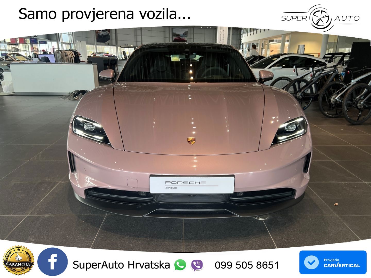Porsche Taycan 4S 105 kWh (598 KS)