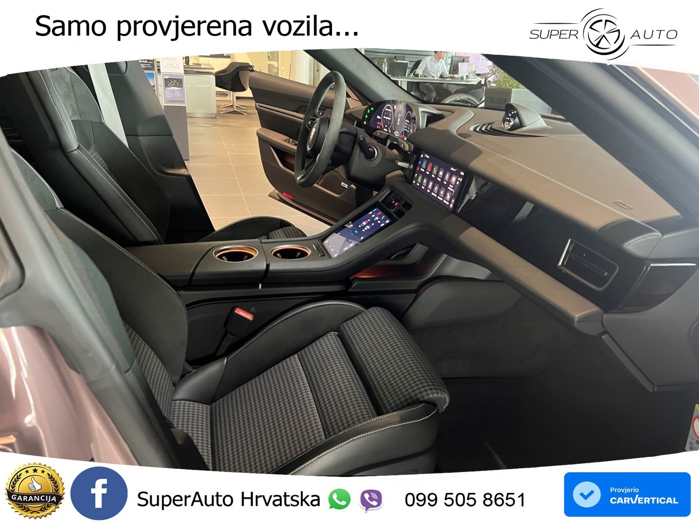 Porsche Taycan 4S 105 kWh (598 KS)