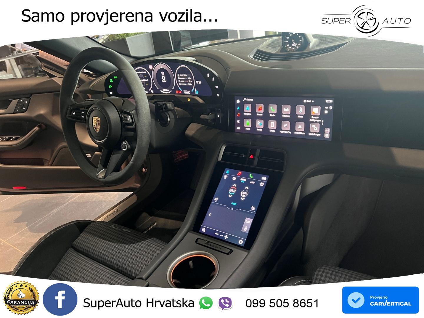 Porsche Taycan 4S 105 kWh (598 KS)