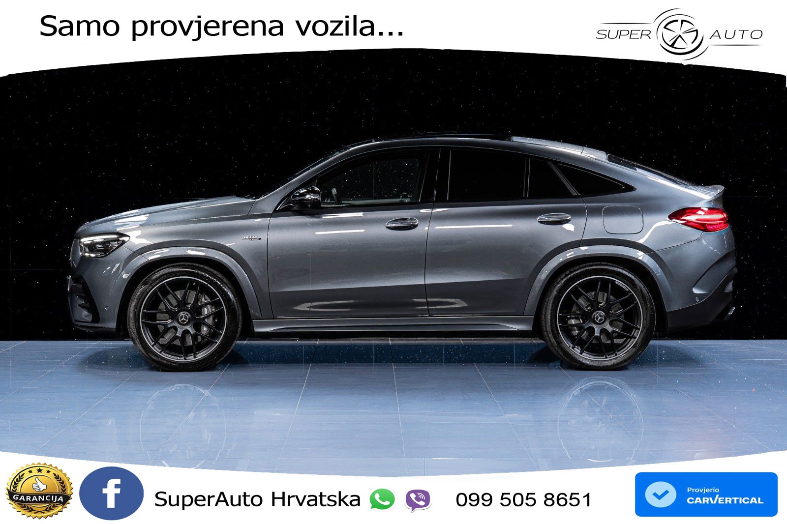 Mercedes AMG GLE Coupe 53 (544 Hp) 4MATIC+ AMG SPEEDSHIFT TCT 9G LED+GR SJED+ACC