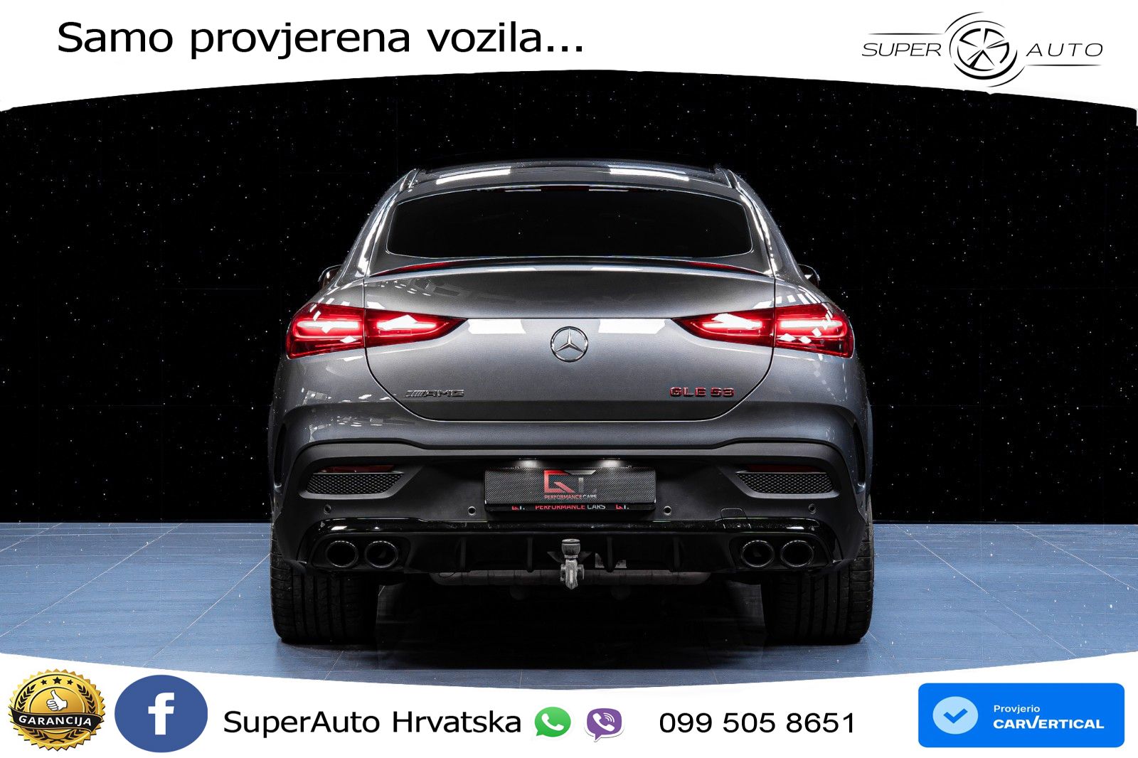 Mercedes AMG GLE Coupe 53 (544 Hp) 4MATIC+ AMG SPEEDSHIFT TCT 9G LED+GR SJED+ACC