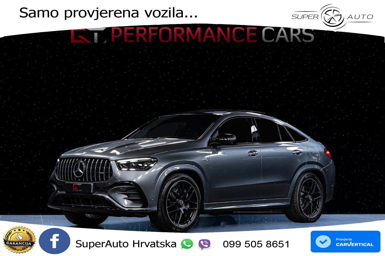 Mercedes AMG GLE Coupe 53 (544 Hp) 4MATIC+ AMG SPEEDSHIFT TCT 9G LED+GR SJED+ACC