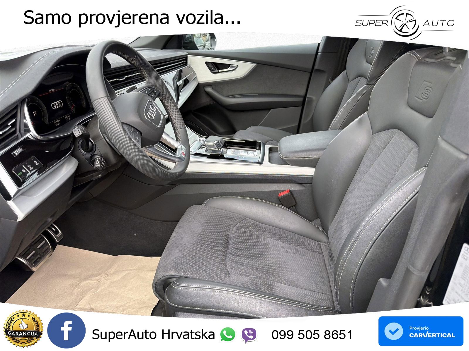 Audi Q8 50 TDI V6 (286 KS) quattro Tiptronic 2x S line LED+GR SJED+ACC