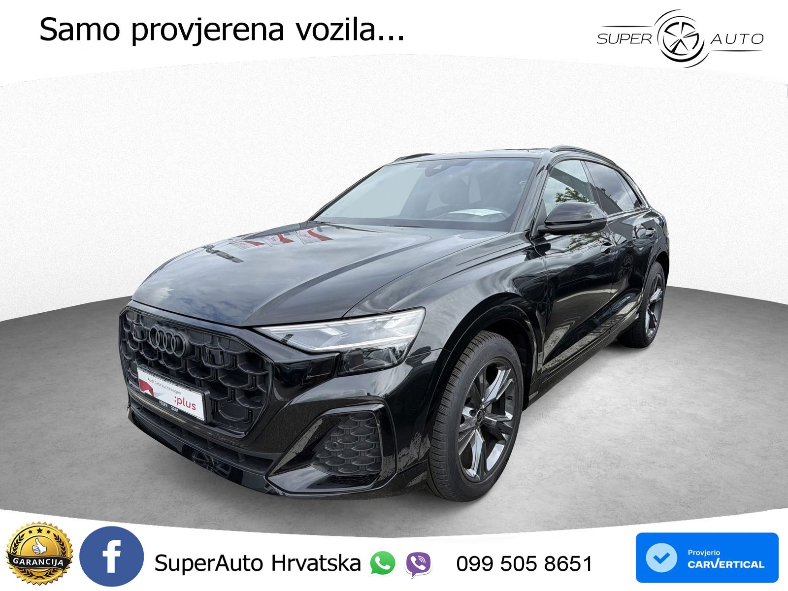 Audi Q8 50 TDI V6 (286 KS) quattro Tiptronic 2x S line LED+GR SJED+ACC