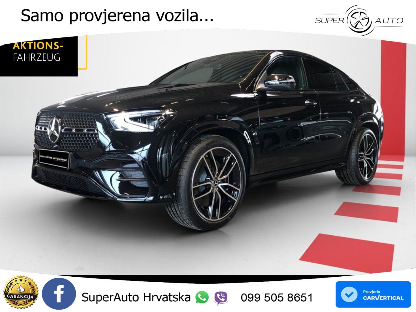 Mercedes GLE Coupe 450d (367 KS) EQ Boost 4MATIC 9G-TRONIC AMG LED+GR SJED+ACC