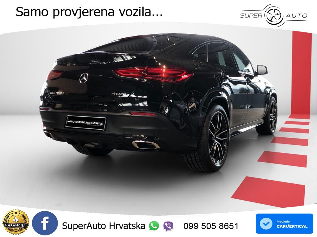 Mercedes GLE Coupe 450d (367 KS) EQ Boost 4MATIC 9G-TRONIC AMG LED+GR SJED+ACC