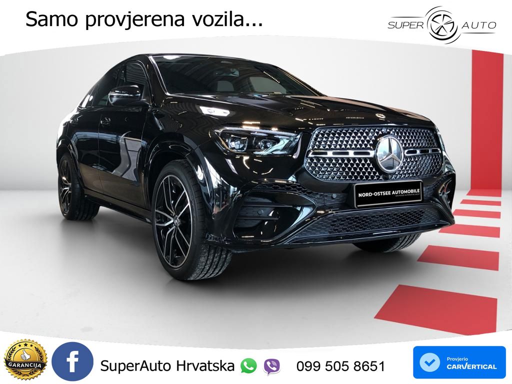 Mercedes GLE Coupe 450d (367 KS) EQ Boost 4MATIC 9G-TRONIC AMG LED+GR SJED+ACC