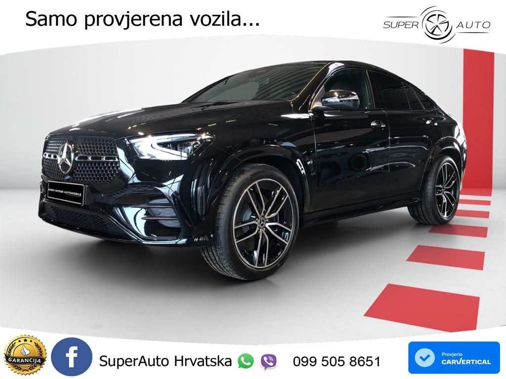 Mercedes GLE Coupe 450d (367 KS) EQ Boost 4MATIC 9G-TRONIC AMG LED+GR SJED+ACC