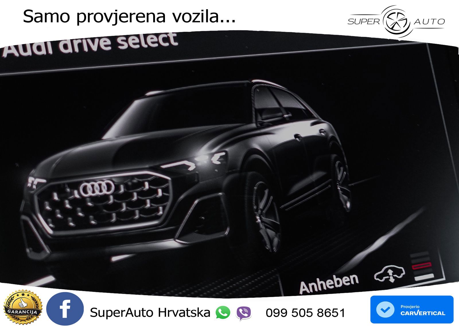 Audi Q8 50 TDI V6 (286 KS) quattro Tiptronic S line LED+GR SJED+ACC