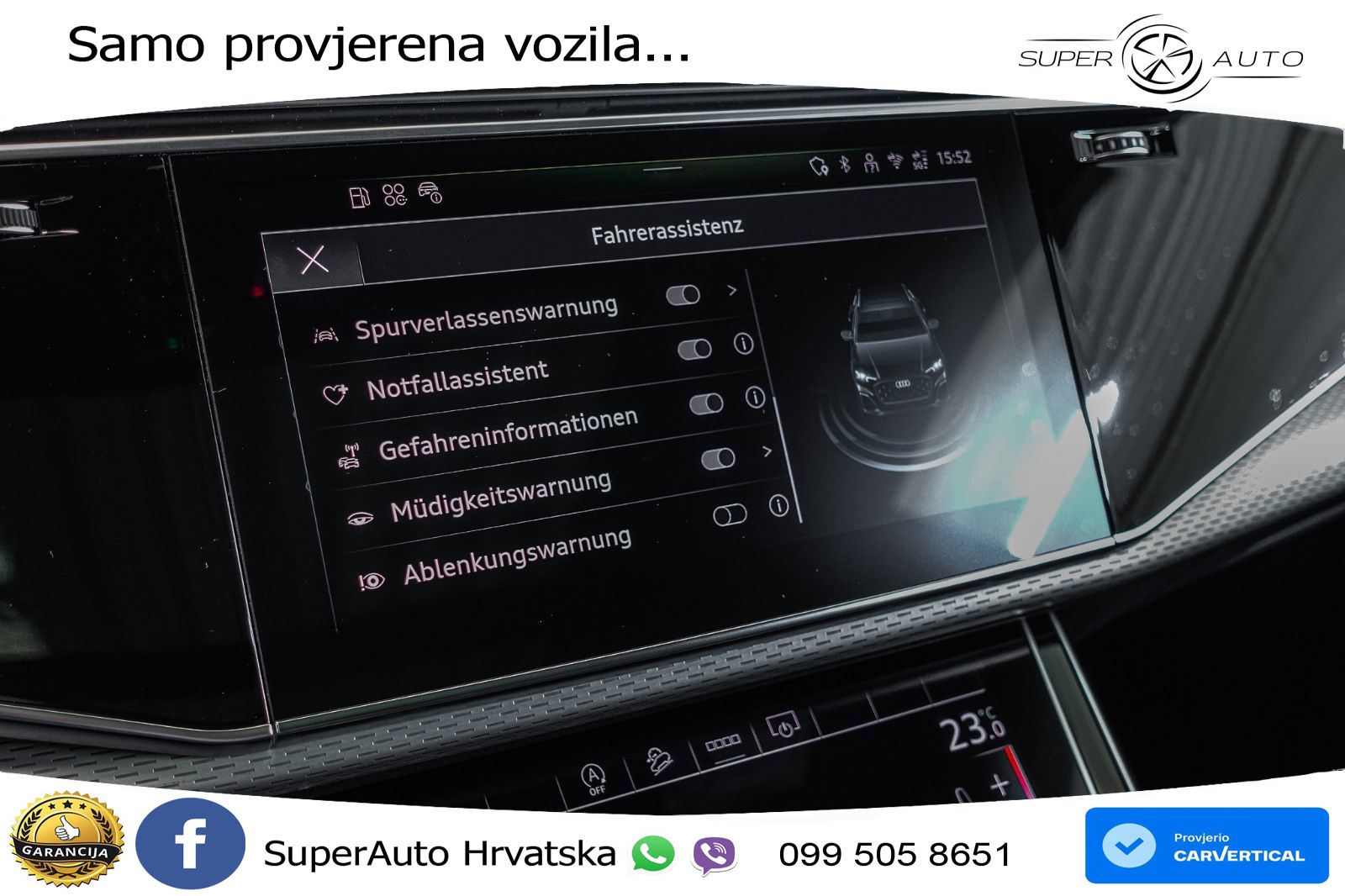Audi Q8 50 TDI V6 (286 KS) quattro Tiptronic S line LED+GR SJED+ACC