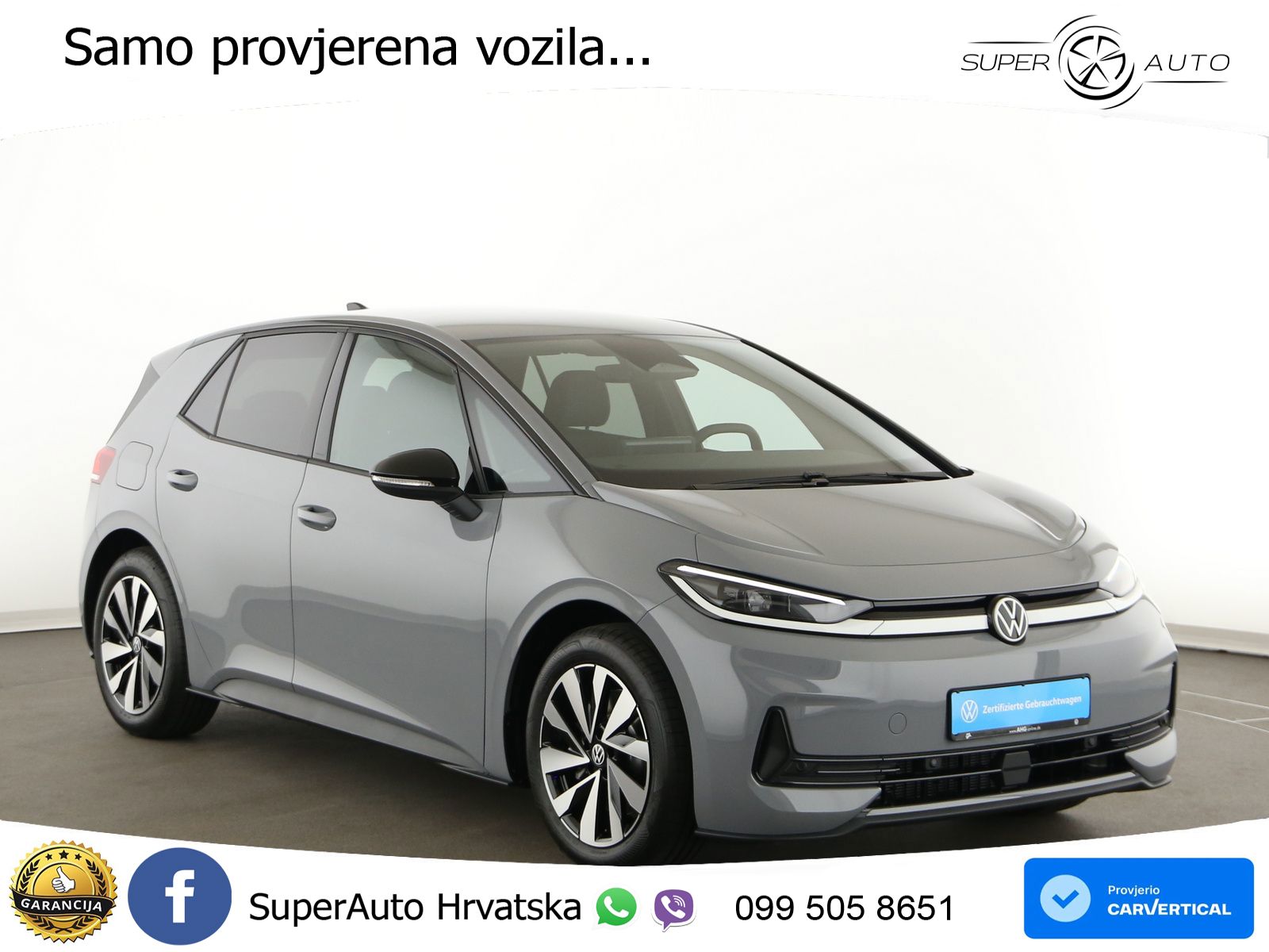 Volkswagen ID.3 Pure 55 kWh (170 KS) LED+GR SJED+ACC