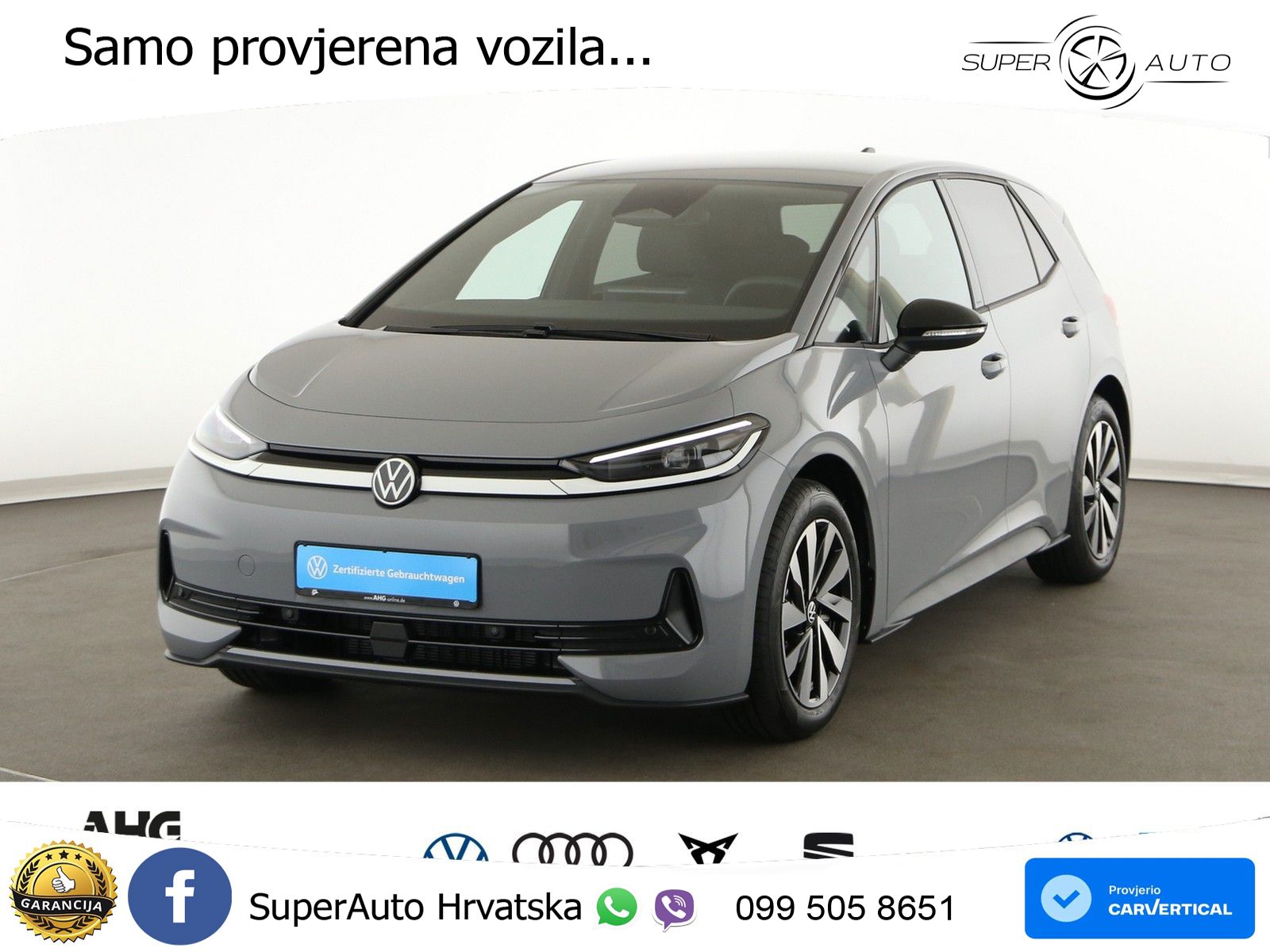 Volkswagen ID.3 Pure 55 kWh (170 KS) LED+GR SJED+ACC