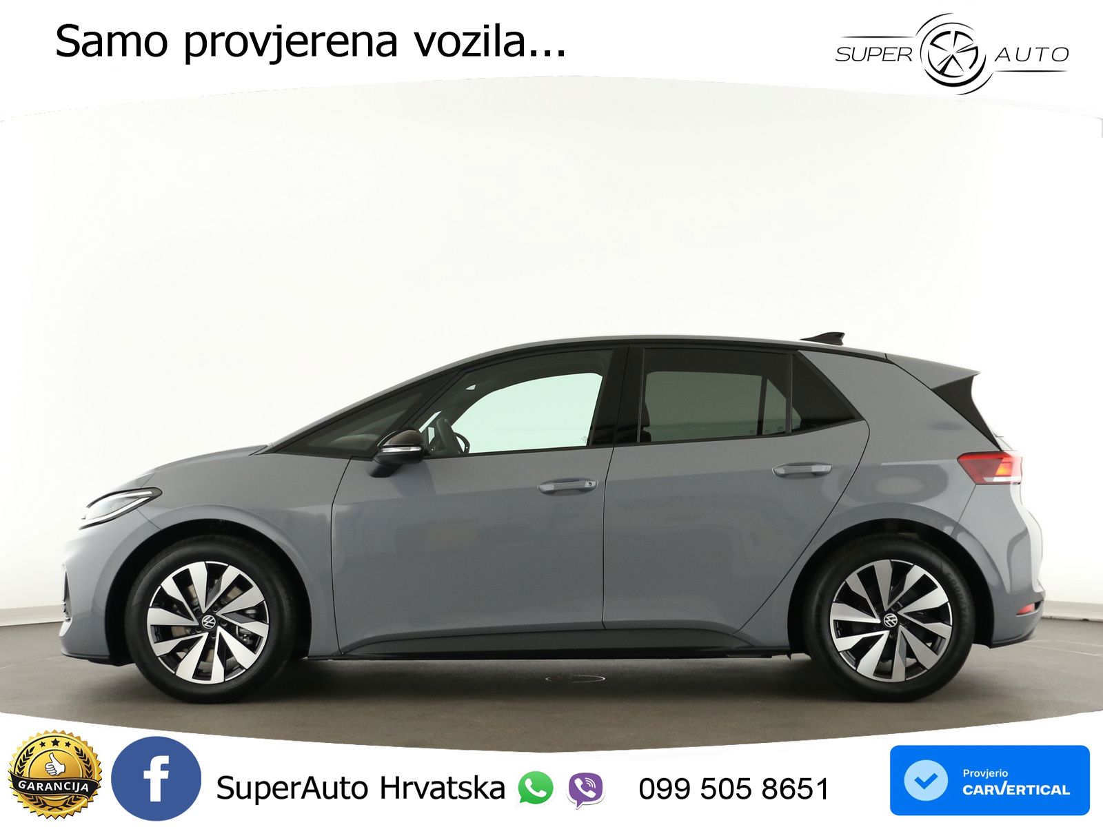 Volkswagen ID.3 Pure 55 kWh (170 KS) LED+GR SJED+ACC
