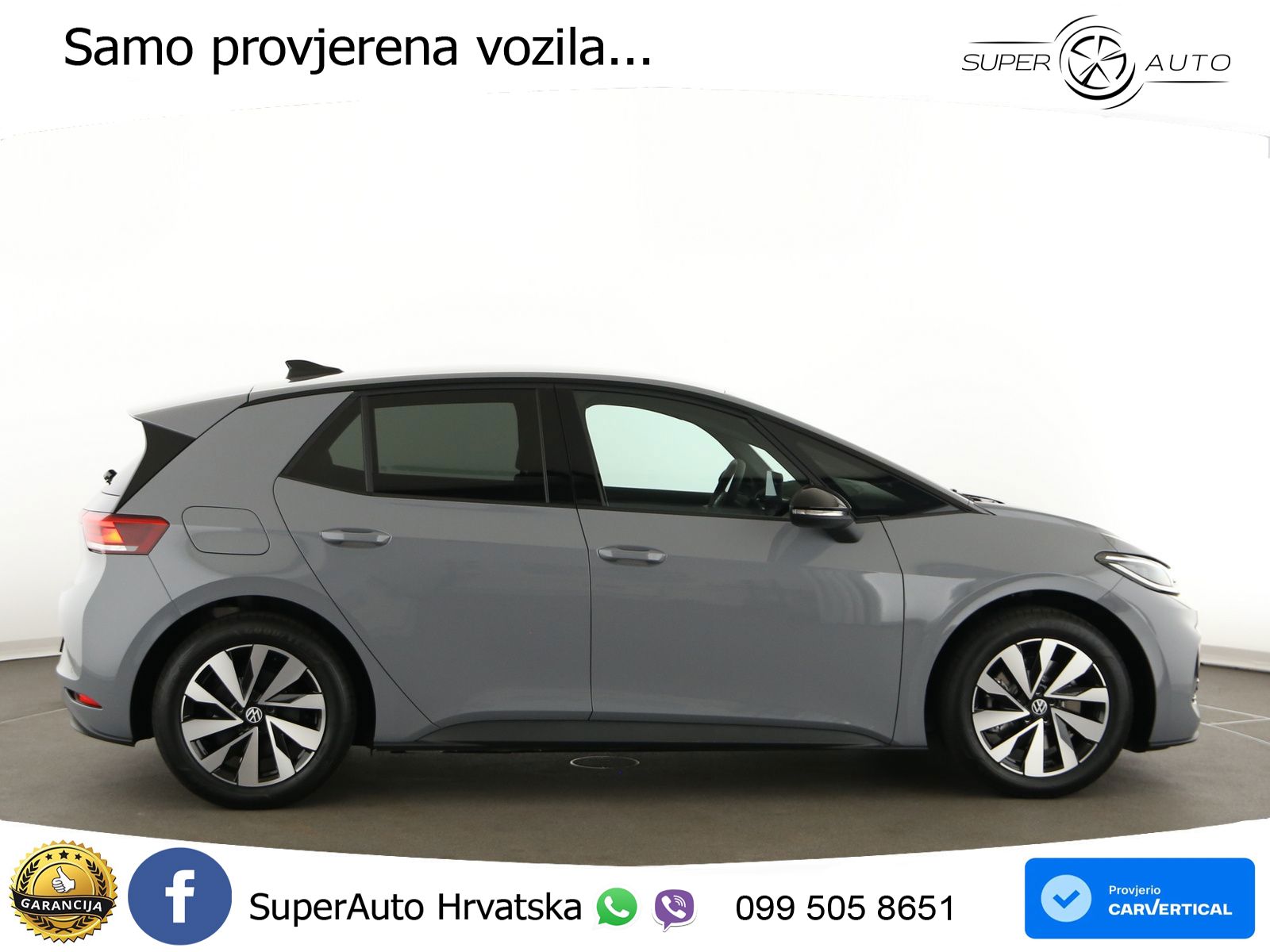 Volkswagen ID.3 Pure 55 kWh (170 KS) LED+GR SJED+ACC
