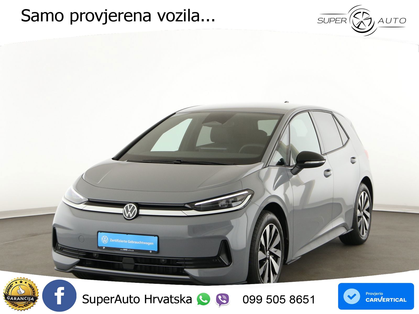 Volkswagen ID.3 Pure 55 kWh (170 KS) LED+GR SJED+ACC
