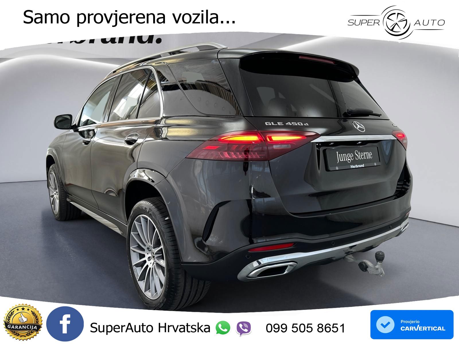 Mercedes GLE 450d (367 KS) EQ Boost 4MATIC 9G-TRONIC AMG LED+GR SJED+ACC