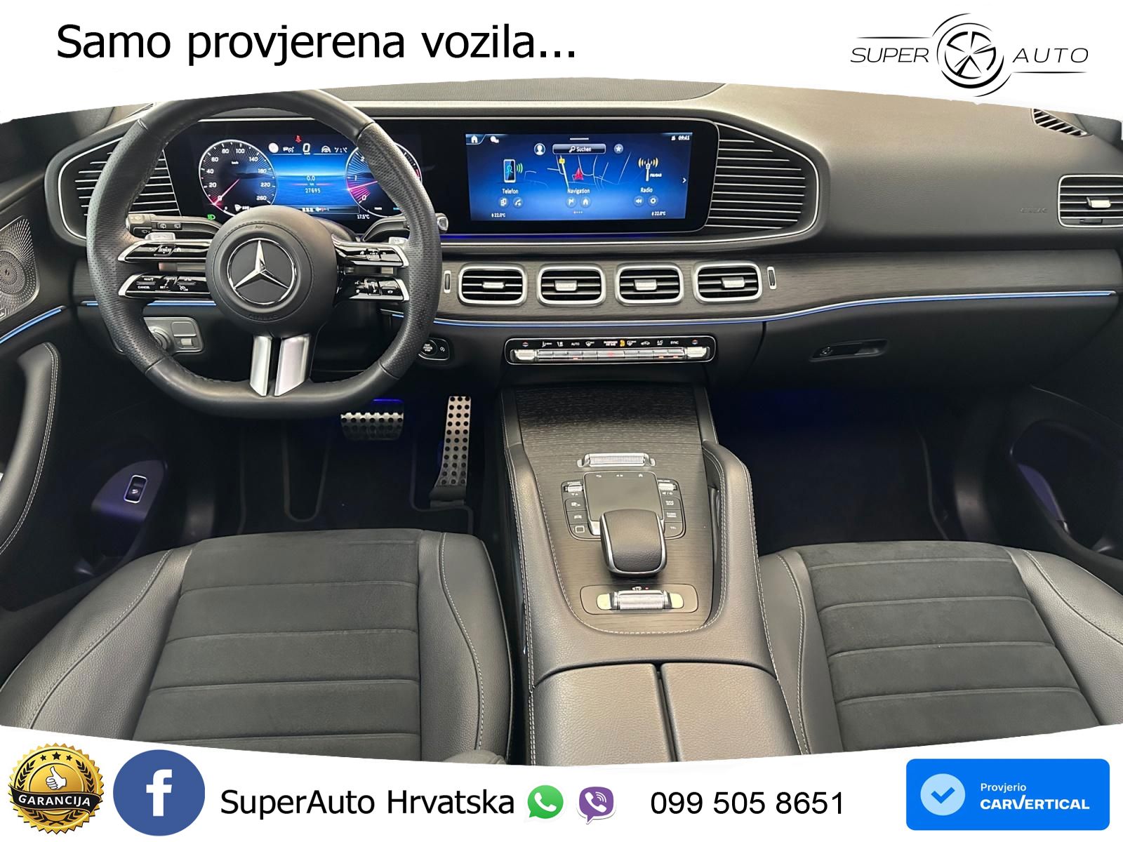 Mercedes GLE 450d (367 KS) EQ Boost 4MATIC 9G-TRONIC AMG LED+GR SJED+ACC