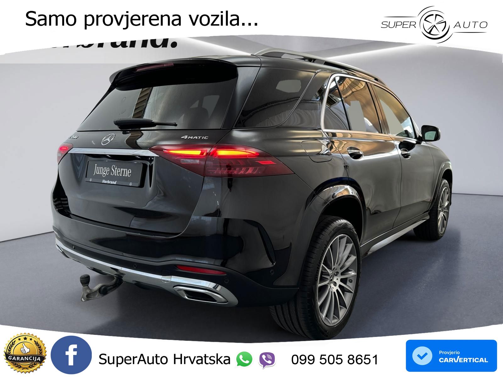 Mercedes GLE 450d (367 KS) EQ Boost 4MATIC 9G-TRONIC AMG LED+GR SJED+ACC