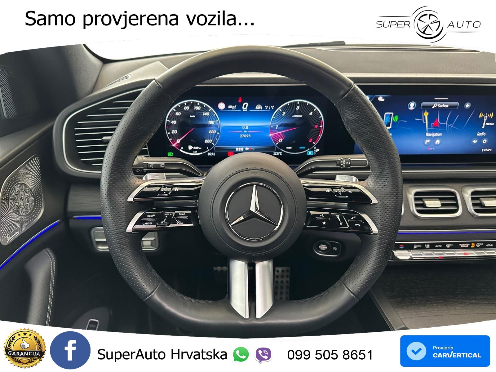 Mercedes GLE 450d (367 KS) EQ Boost 4MATIC 9G-TRONIC AMG LED+GR SJED+ACC