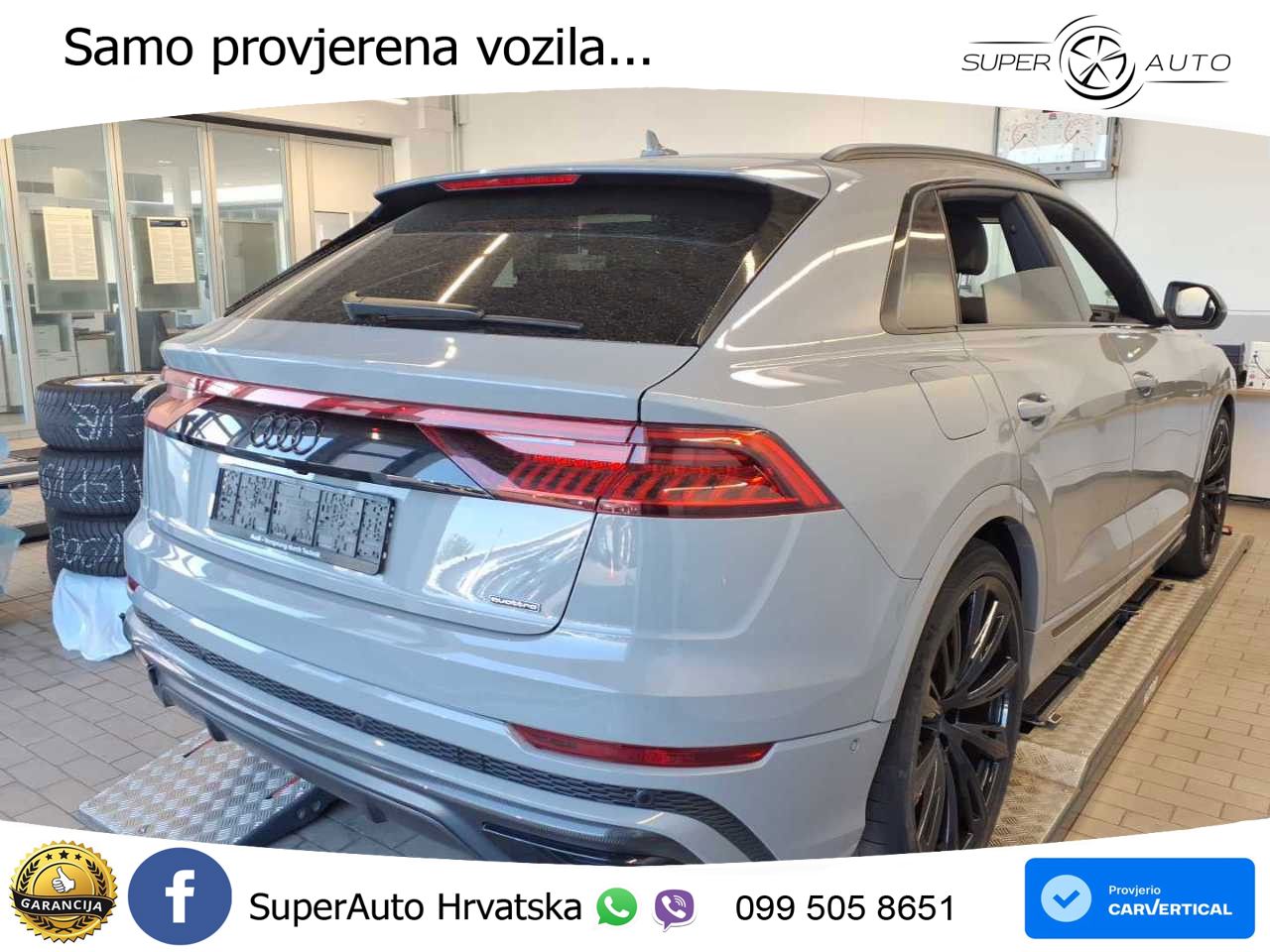 Audi Q8 50 TDI V6 (330 KS) quattro Tiptronic S line ABT+LED+GR SJED+ACC