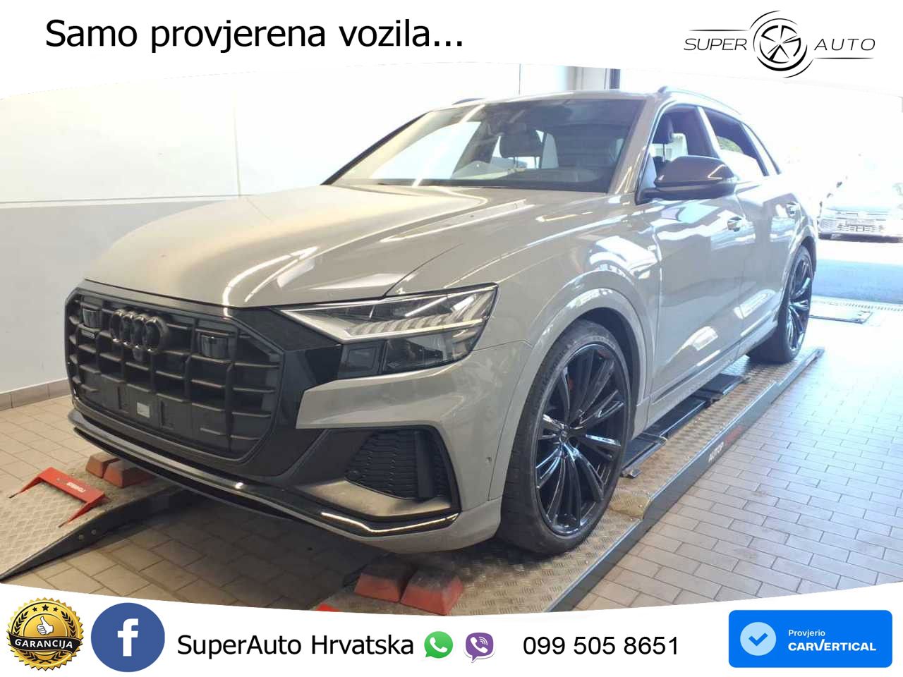 Audi Q8 50 TDI V6 (330 KS) quattro Tiptronic S line ABT+LED+GR SJED+ACC