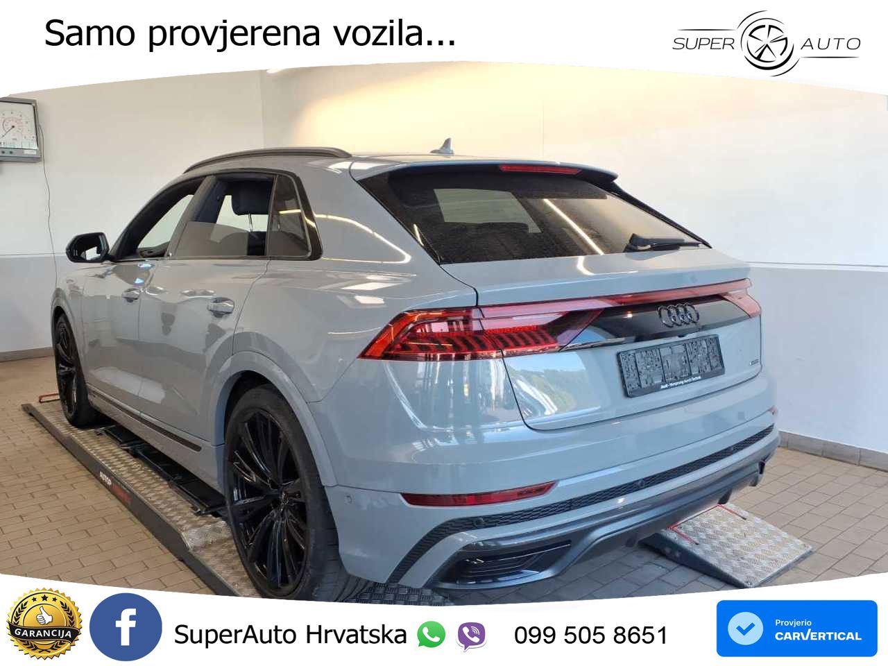 Audi Q8 50 TDI V6 (330 KS) quattro Tiptronic S line ABT+LED+GR SJED+ACC