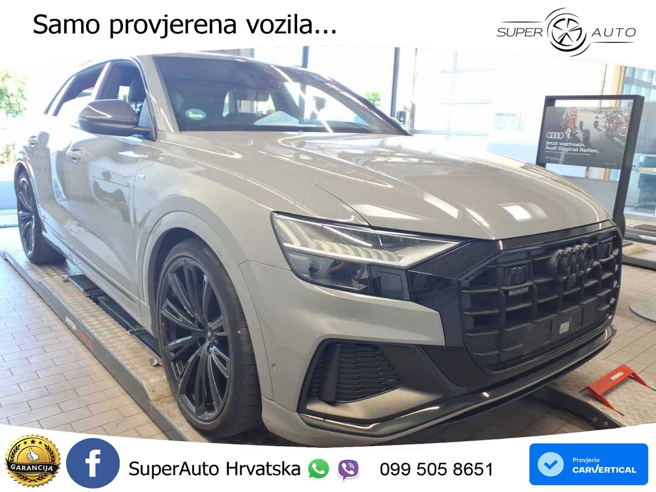 Audi Q8 50 TDI V6 (330 KS) quattro Tiptronic S line ABT+LED+GR SJED+ACC