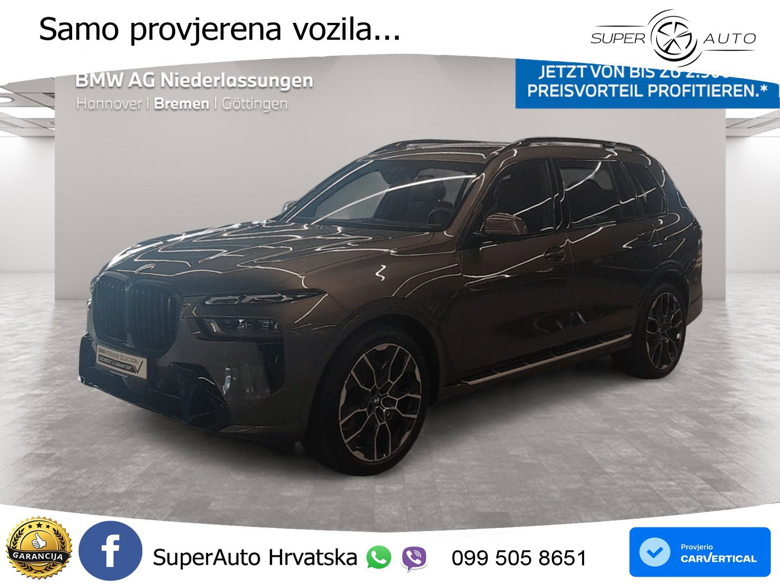 BMW X7 40d (352 KS) xDrive Steptronic M Sport LED+GR SJED+ACC