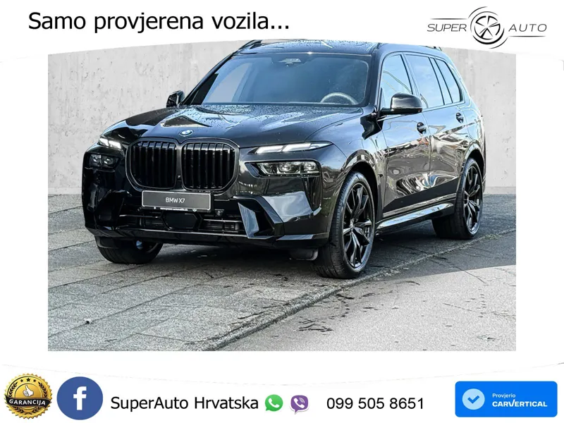 BMW X7 40d (352 KS) xDrive Steptronic M Sport LED+GR SJED+ACC