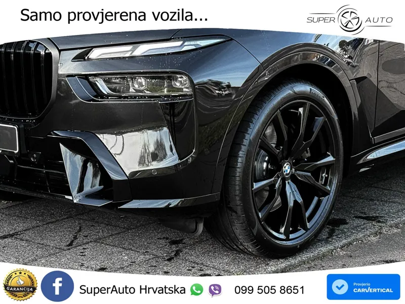 BMW X7 40d (352 KS) xDrive Steptronic M Sport LED+GR SJED+ACC