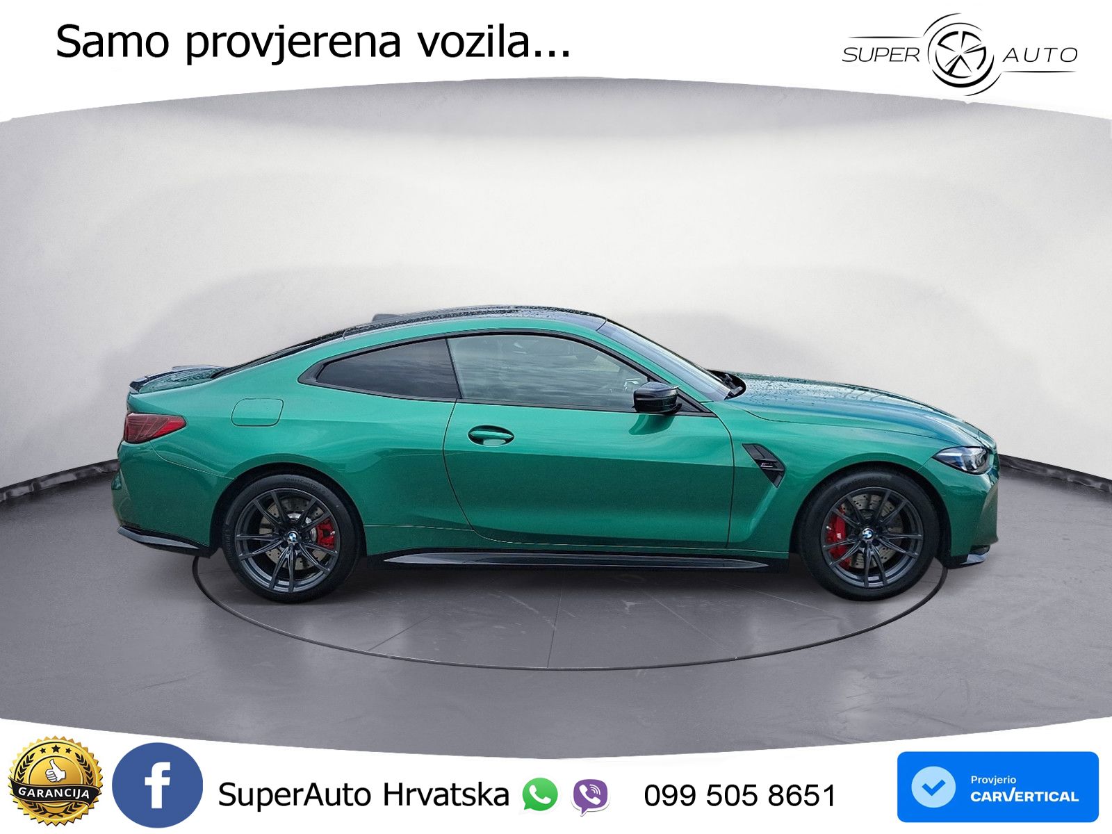 BMW M4 Competition 3.0 (510 KS) Steptronic LED+GR SJED+ACC