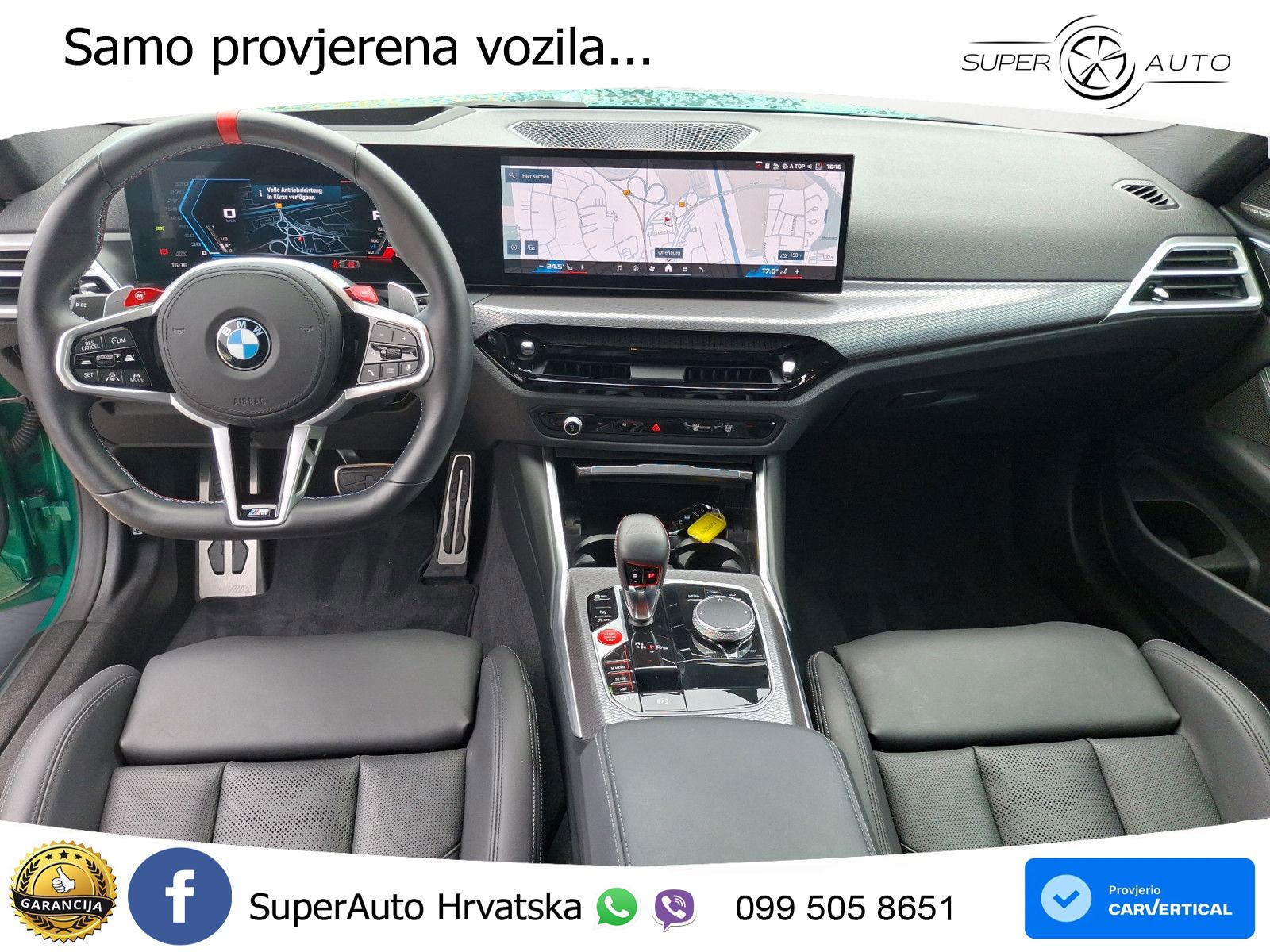 BMW M4 Competition 3.0 (510 KS) Steptronic LED+GR SJED+ACC