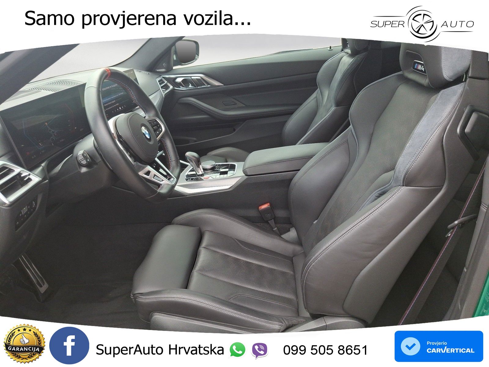BMW M4 Competition 3.0 (510 KS) Steptronic LED+GR SJED+ACC