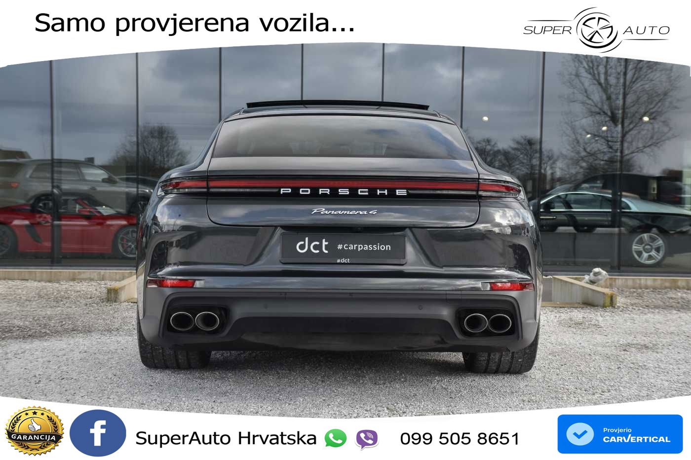 Porsche Panamera 4 2.9 V6 (470 KS) E-Hybrid PDK LED+GR SJED+ACC