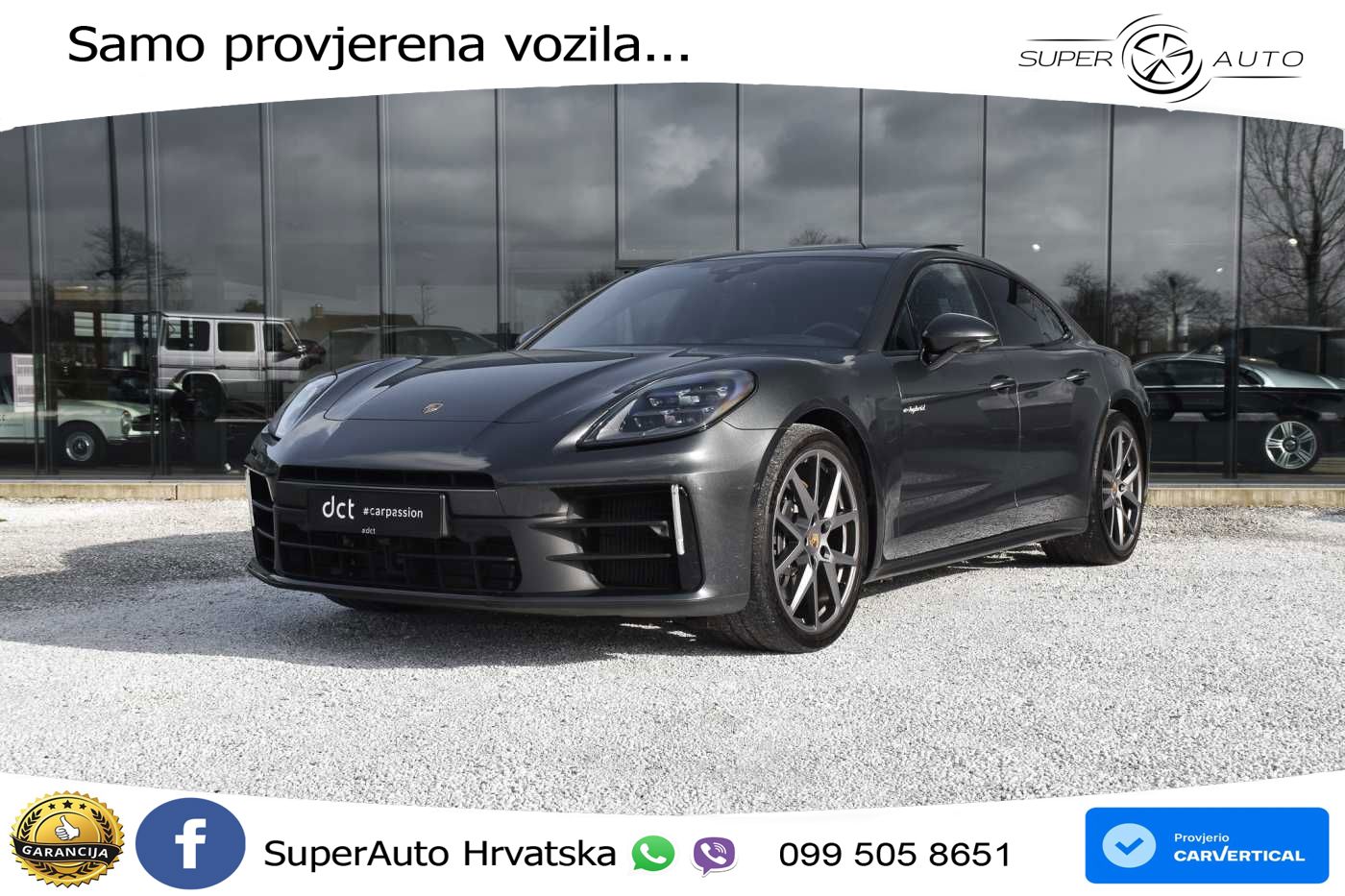 Porsche Panamera 4 2.9 V6 (470 KS) E-Hybrid PDK LED+GR SJED+ACC