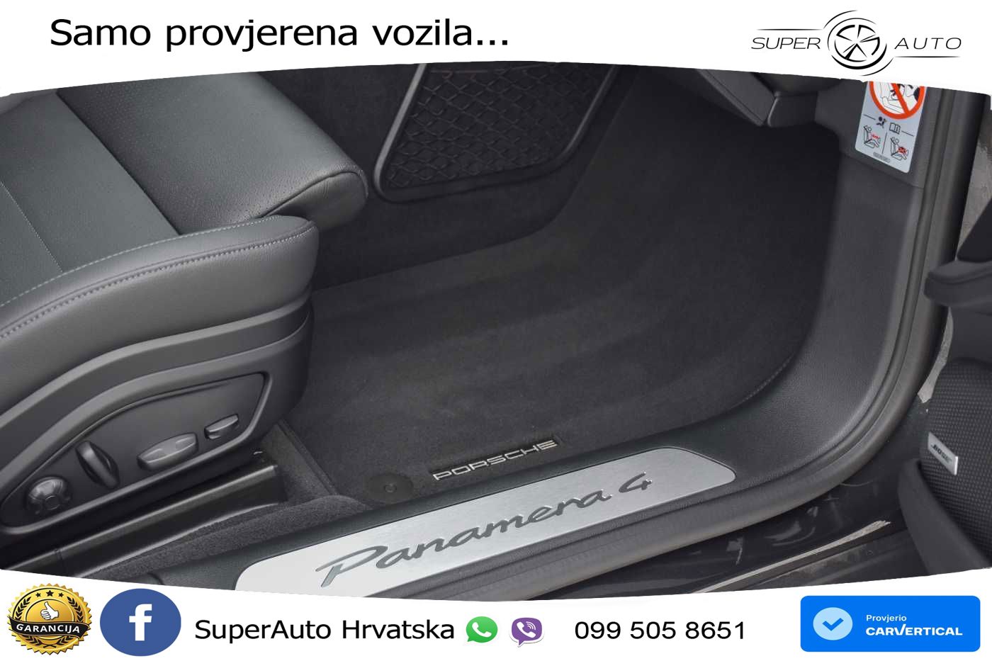 Porsche Panamera 4 2.9 V6 (470 KS) E-Hybrid PDK LED+GR SJED+ACC