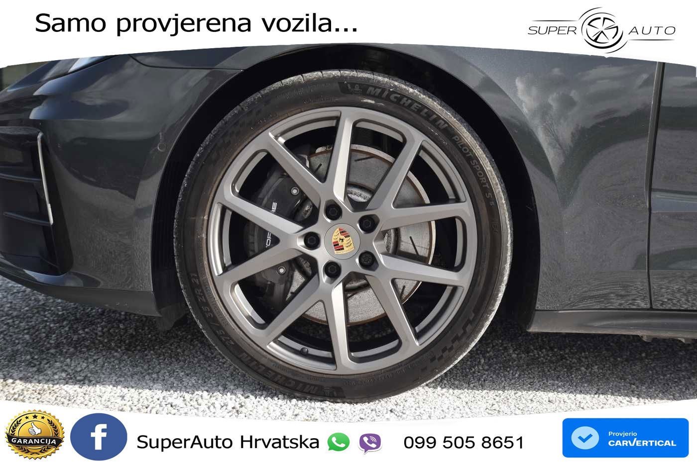 Porsche Panamera 4 2.9 V6 (470 KS) E-Hybrid PDK LED+GR SJED+ACC