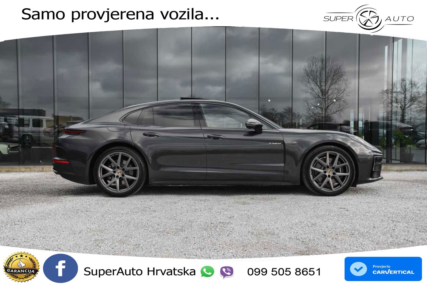 Porsche Panamera 4 2.9 V6 (470 KS) E-Hybrid PDK LED+GR SJED+ACC