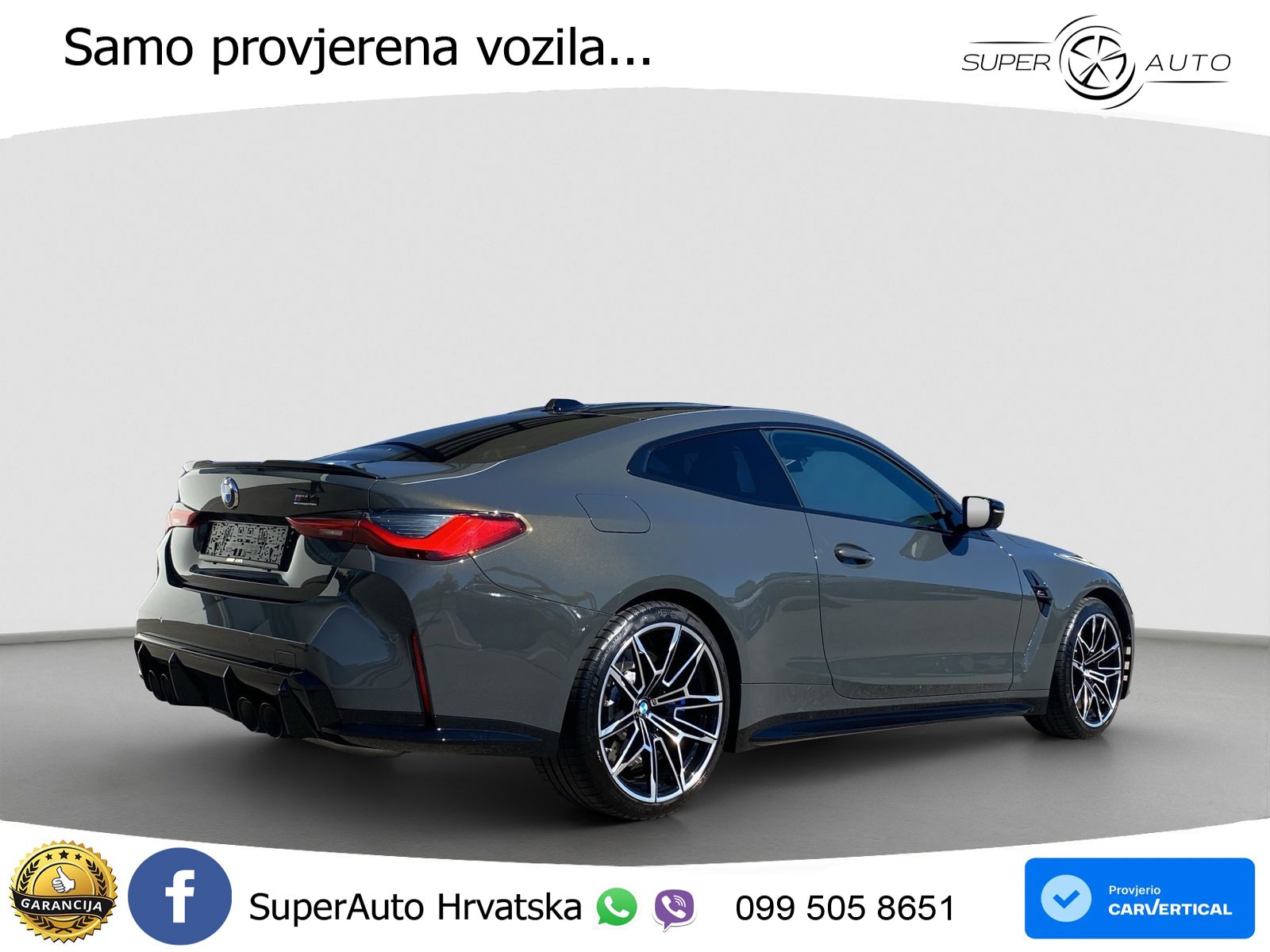 BMW M4 Competition 3.0 (510 KS) Steptronic LED+GR SJED+ACC