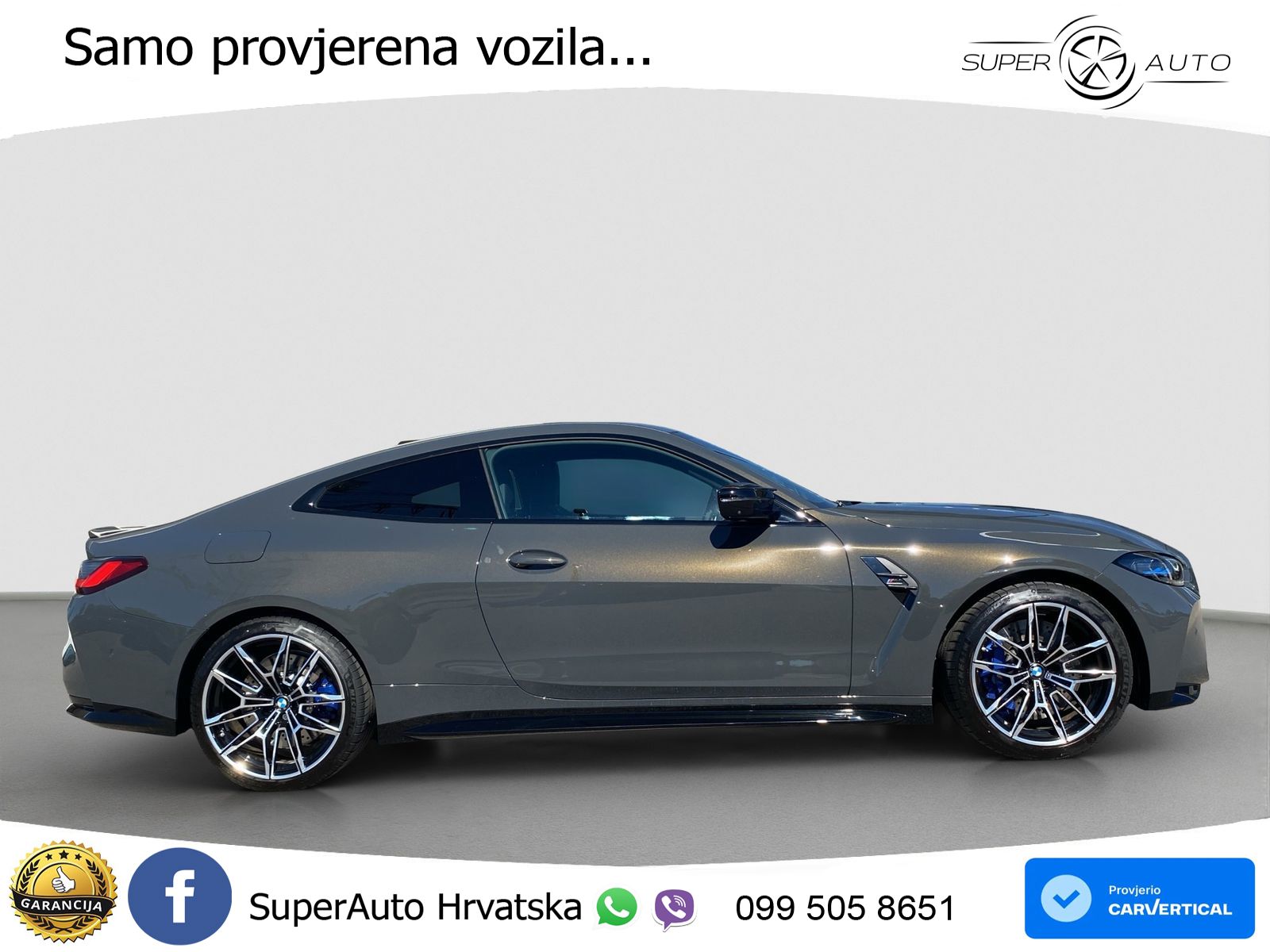 BMW M4 Competition 3.0 (510 KS) Steptronic LED+GR SJED+ACC