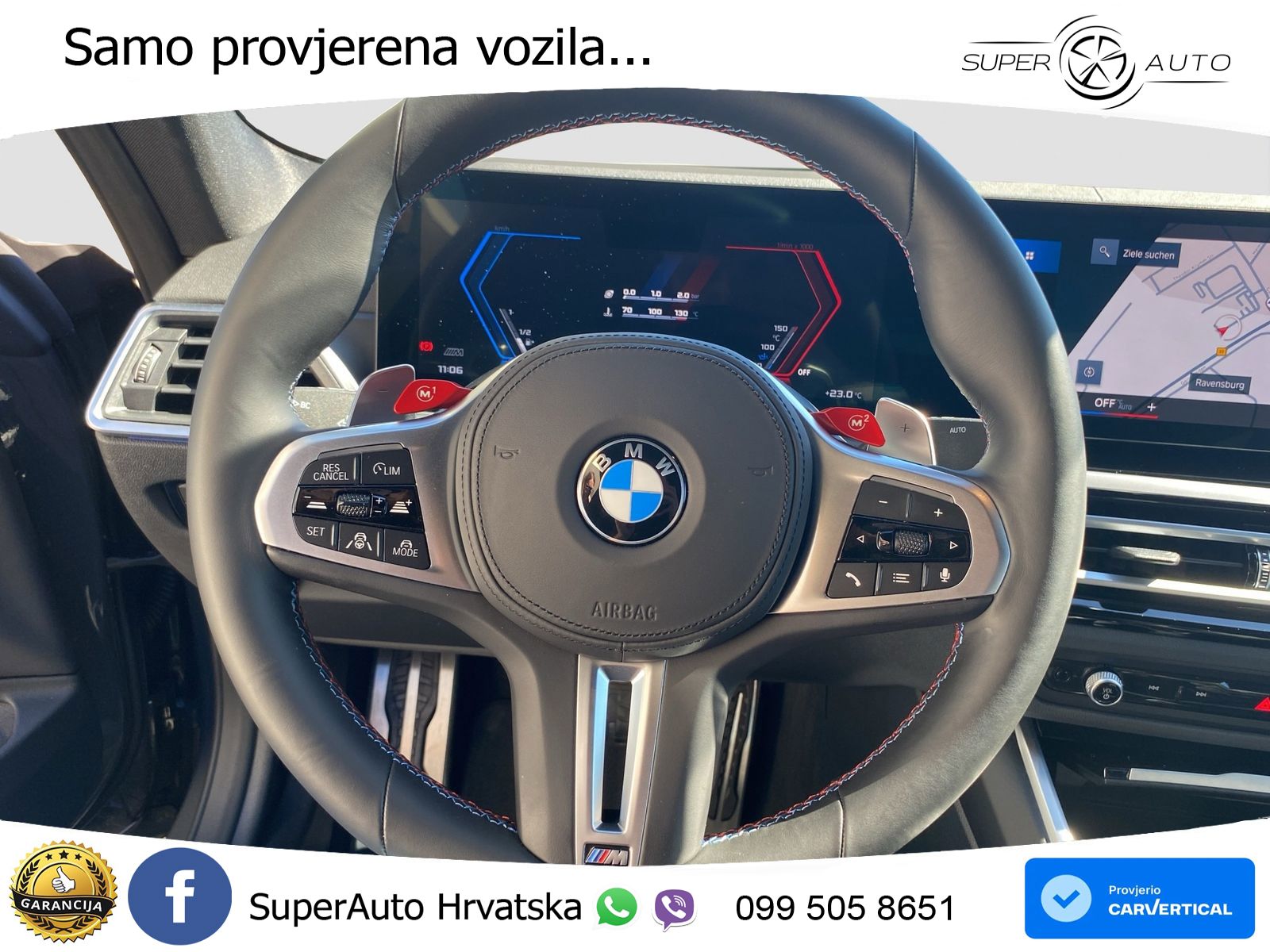 BMW M4 Competition 3.0 (510 KS) Steptronic LED+GR SJED+ACC